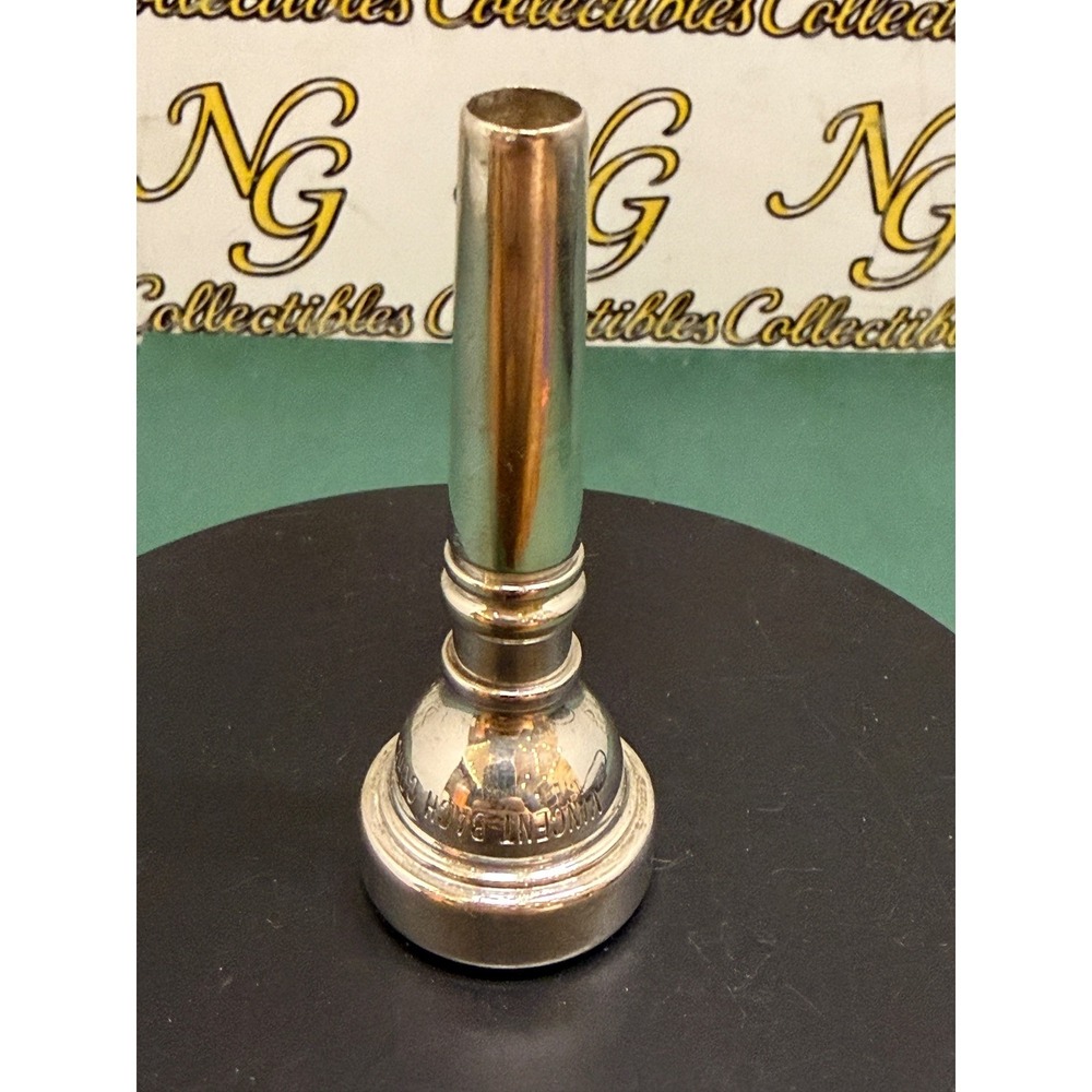 Vincent Bach Corp 7C CornetTrumpet Mouthpiece Silver Plated Brass